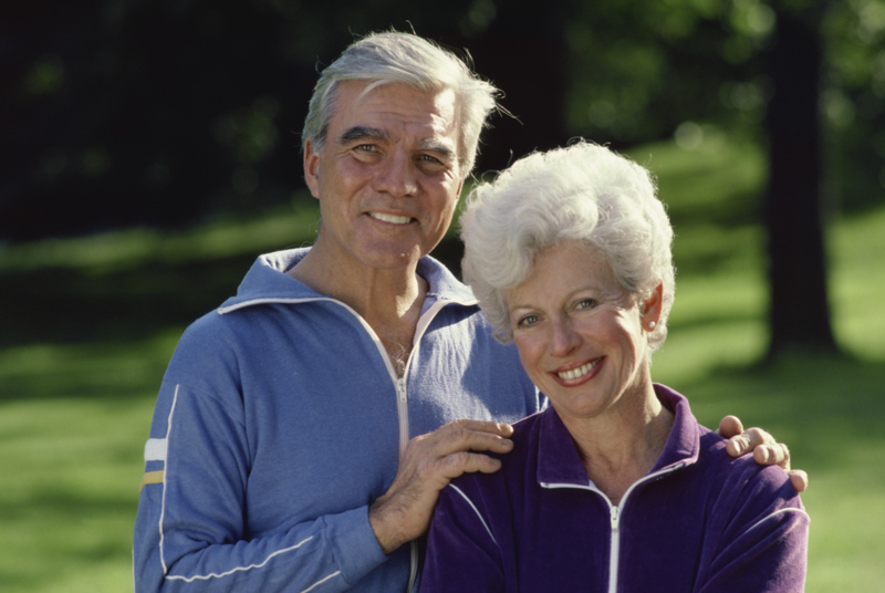 Elderly couple
